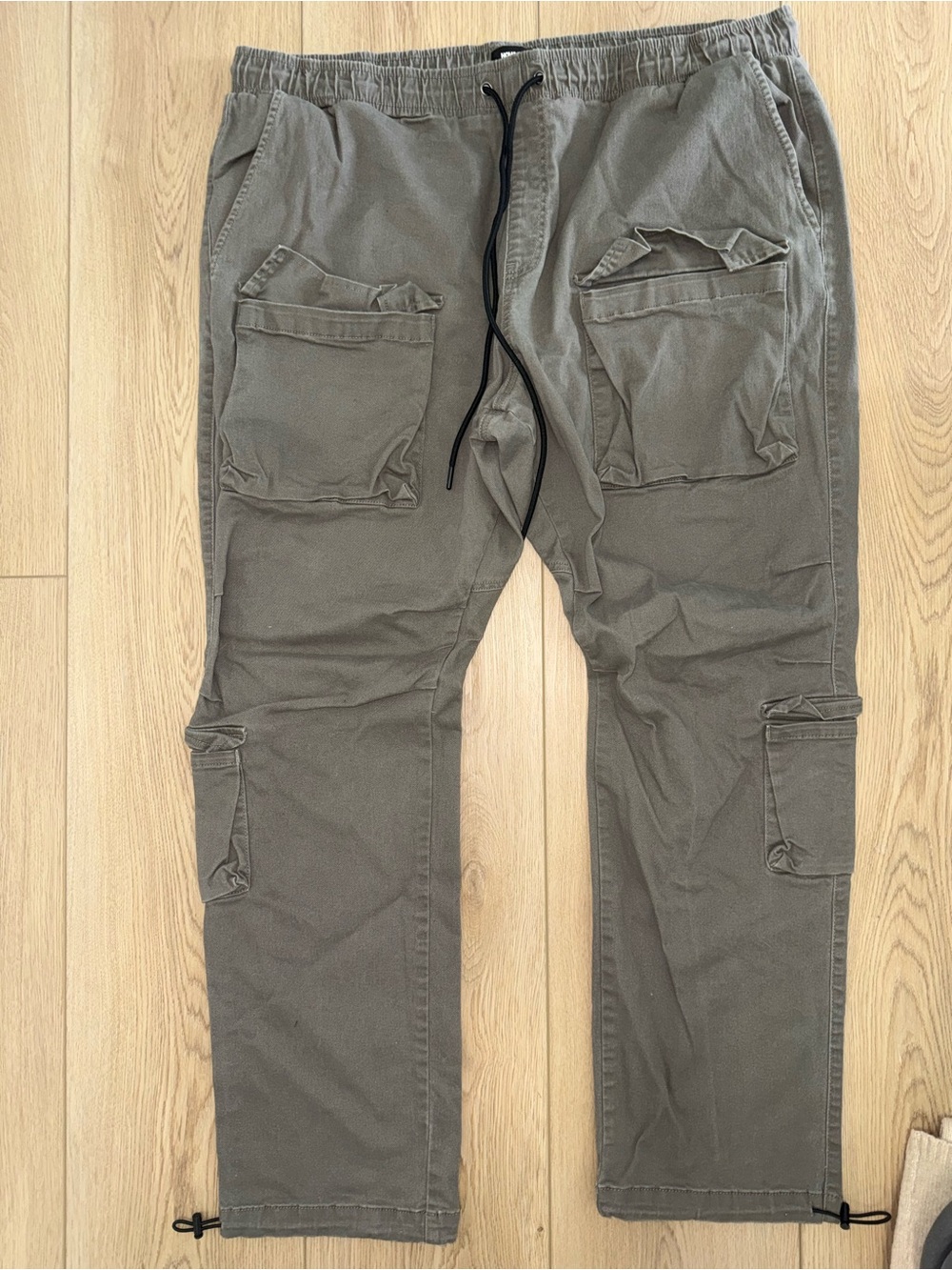 Men's Cargo Jogger Pants - Grey